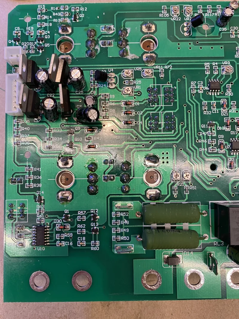 Pic.1 UNI-T UTP3305 control board